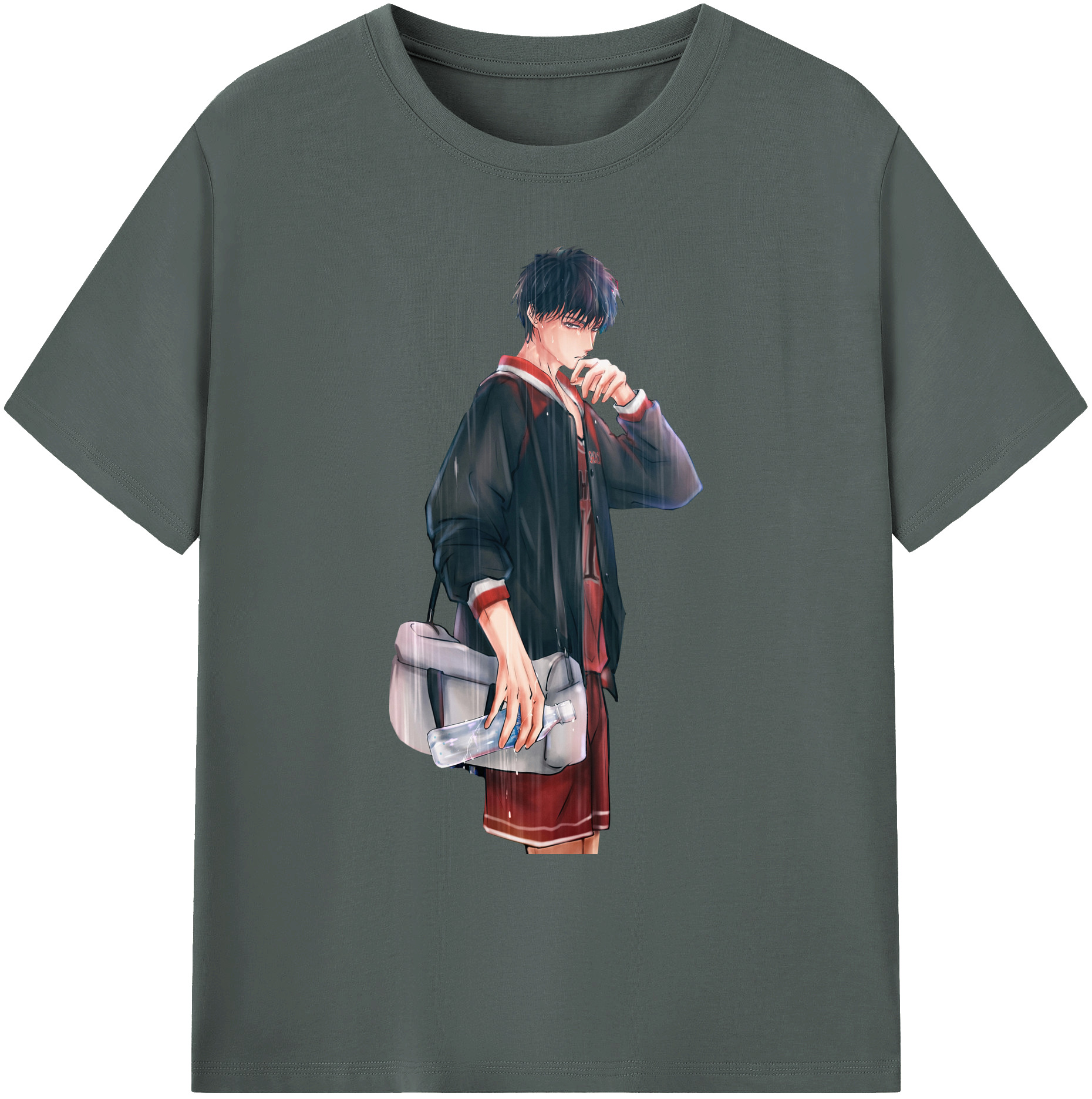 （画像用） SLAM DUNK／スラムダンク 綿100％ メンズ半袖Tシャツ｜肌触りやわらか＆通気性